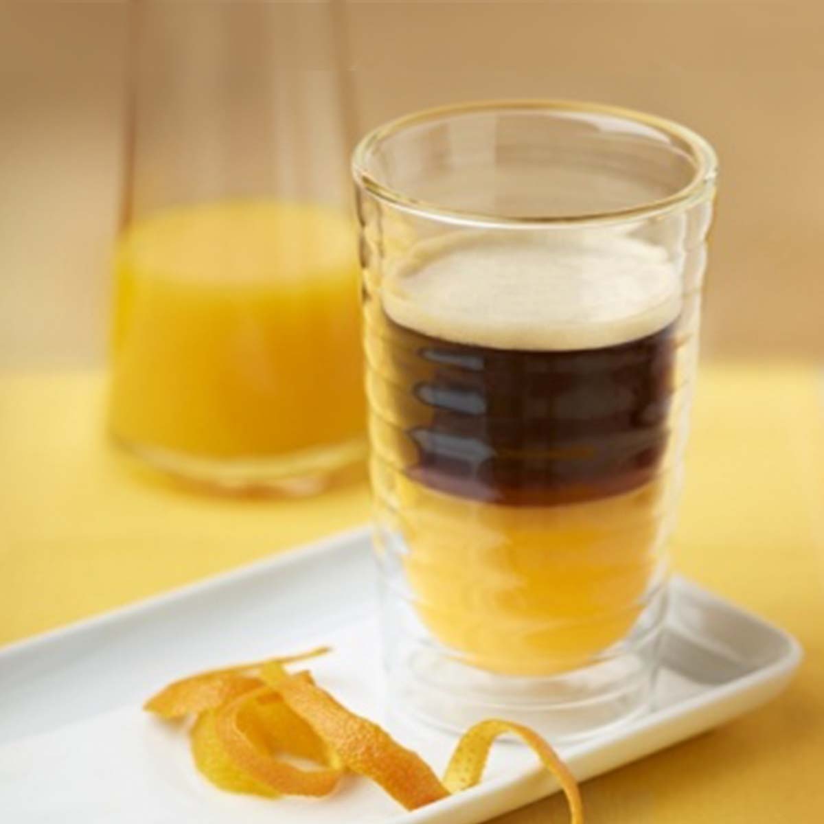 Orange Freshpresso iced coffee recipe | Nespresso Coffee Making
